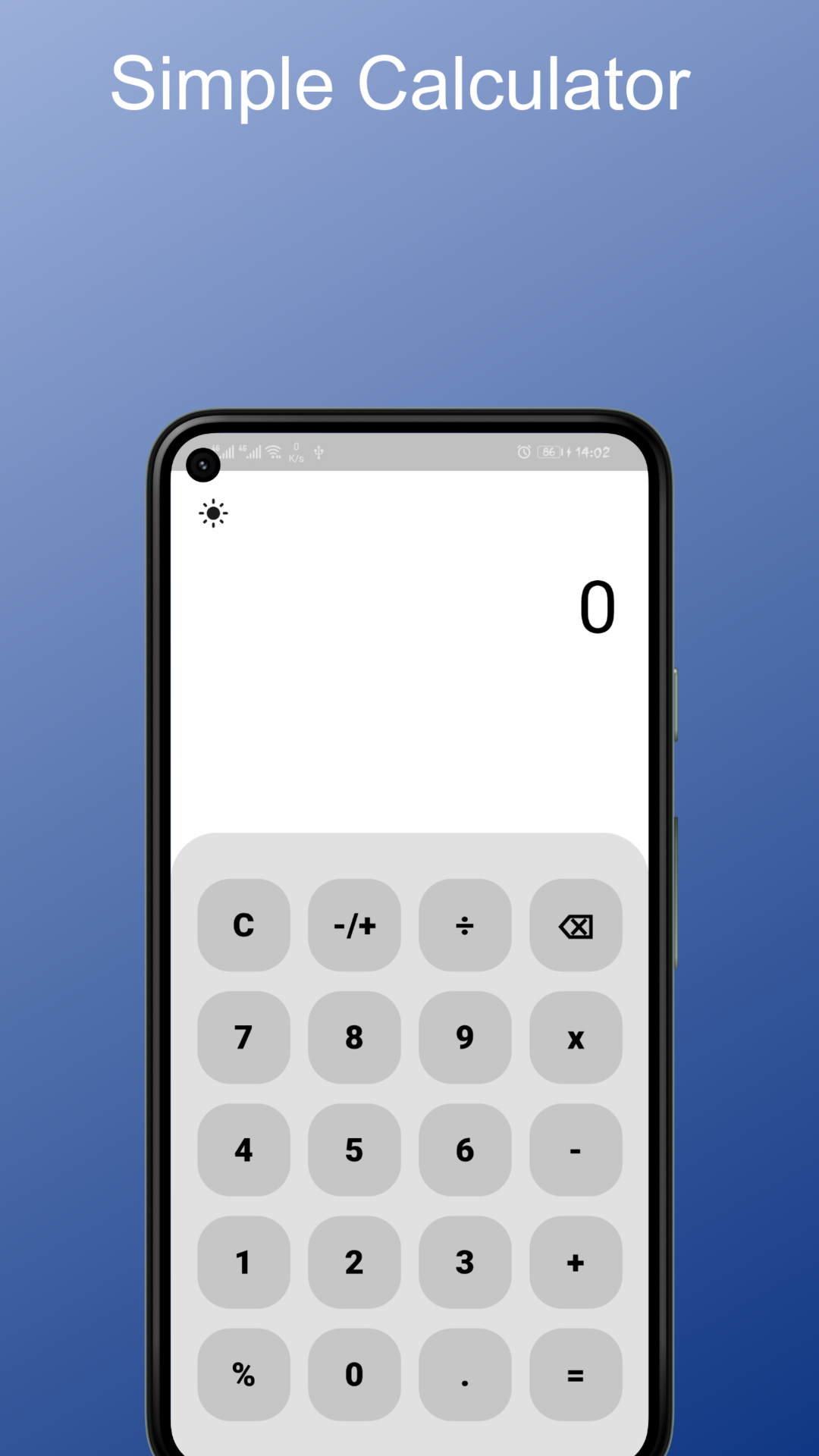 Simple Calculator Flutter App Flutterx Simple Calculator Flutter App Flutterx